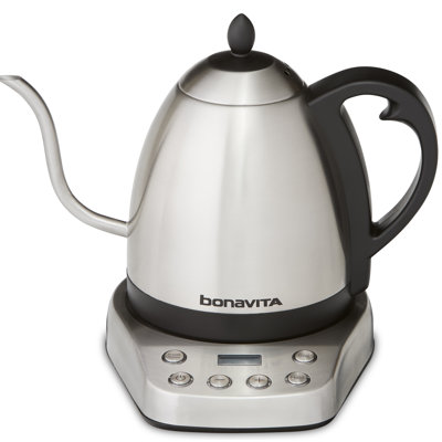 Coffee Bonavita 1.0L Gooseneck Bonavita Temperature Controlled Kettle